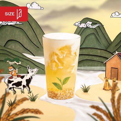 LỤA GẠO - Ô LONG GẠO SỮA TƯƠI SIZE LA